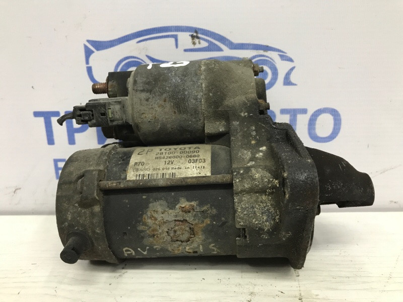 Стартер Toyota Avensis T25 1.8 БЕНЗИН 1ZZFE 2003 (б/у) Киев - изображение 1