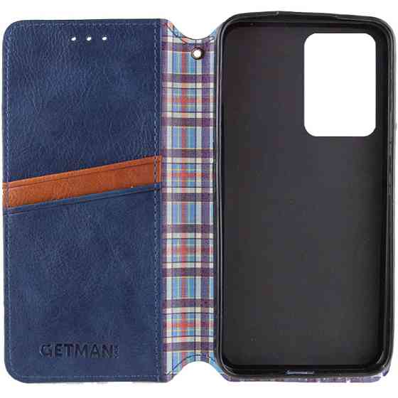 Кожаный чехол-книжка GETMAN Cubic (PU) для Motorola Moto G57 / G57 Power Херсон