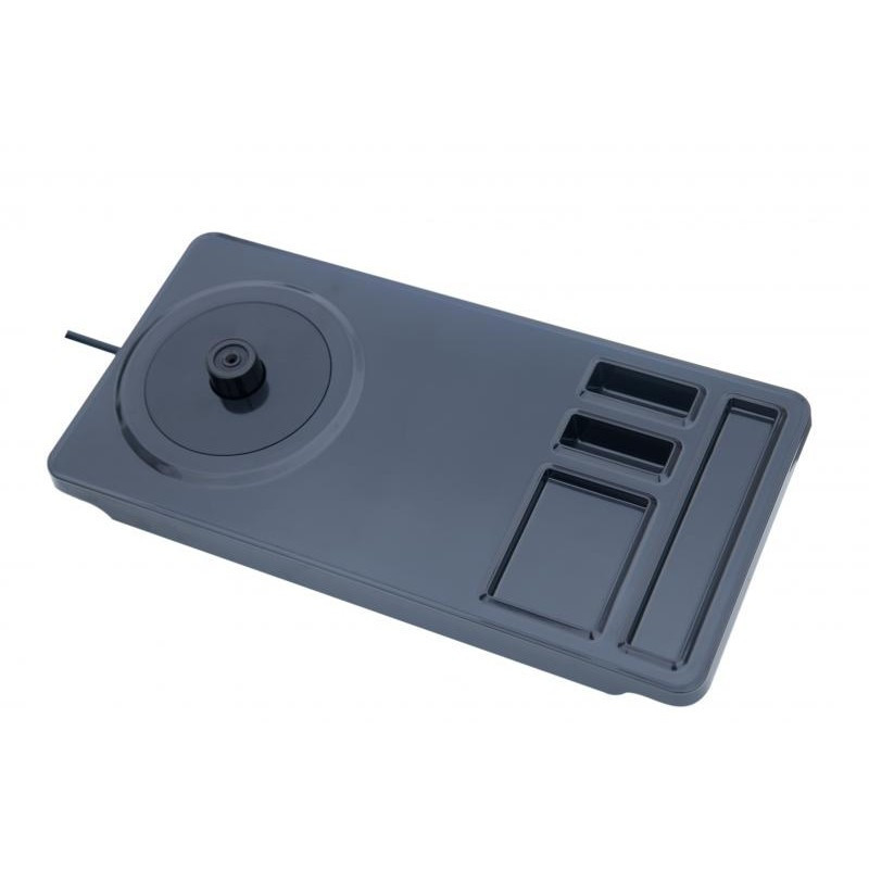 ПОДНОС JVD® MAESTRO, ОСНОВА С ФИКСИРУЮЩИМ ОТВЕРСТИЕМ (ЧЕРНЫЙ) Київ - зображення 1