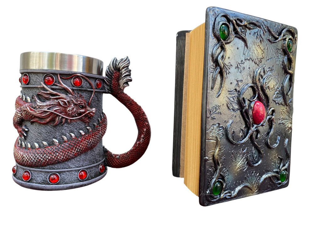 Подарочный набор Кружка 3 Танард и Блокнот 3 «Лесный Гримуар Лисы» (код 00790) Киев - изображение 2