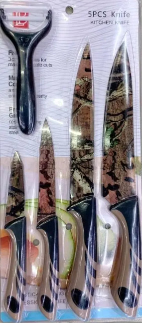 Набір ножів Frico FRU-915 5 предметів Київ - зображення 1