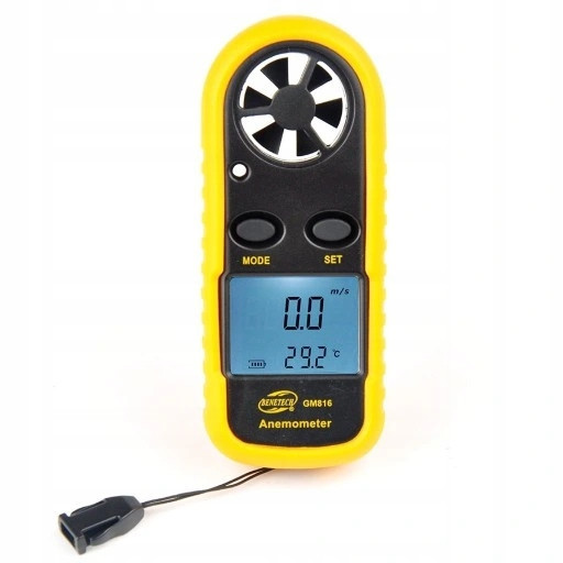 Цифровой анемометр 0,1-30м/с, -10-45°C BENETECH GM816 Харьков - изображение 9