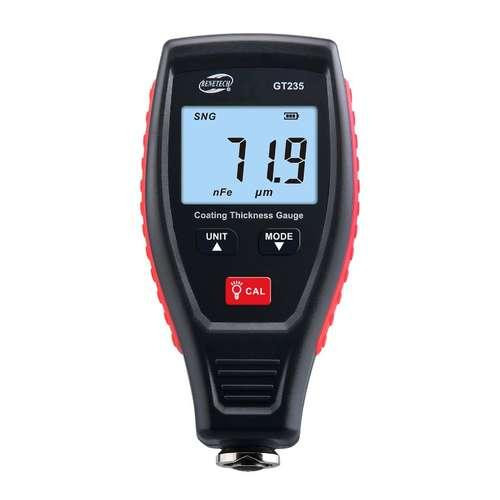 Толщиномер профессиональный электронный LCD-дисплей Fe/nFe, 0-1800мкм BENETECH GT235 Харків - зображення 6