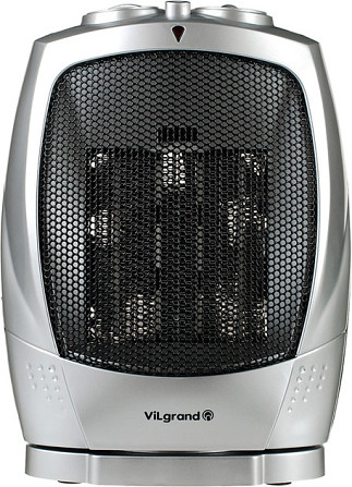 Тепловентилятор ViLgrand VFC159T 1500 Вт черный Київ - зображення 1