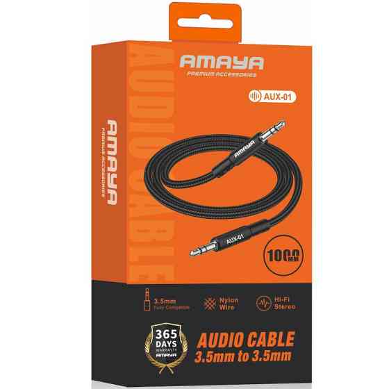 Аудио кабель Aux Amaya AUX-01 (1m) Херсон