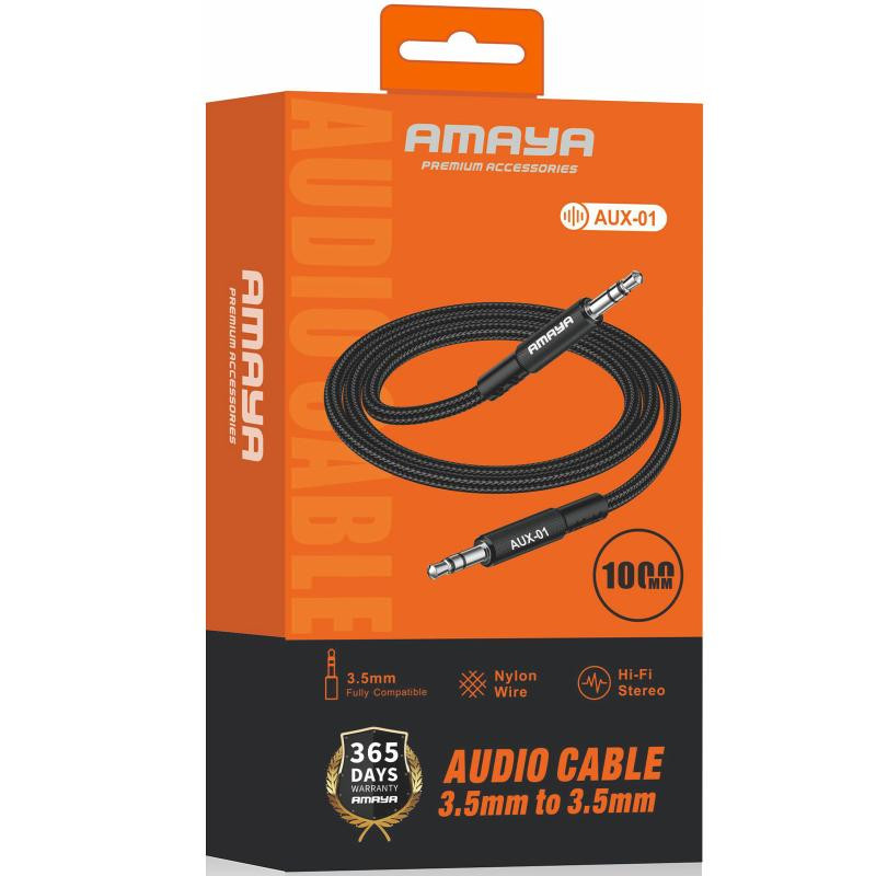 Аудио кабель Aux Amaya AUX-01 (1m) Херсон - зображення 2