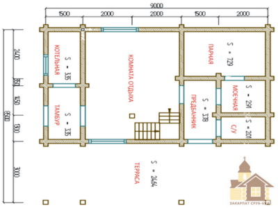 Купити зруб недорого для постійного проживання Одеса - зображення 7
