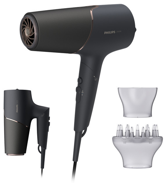 Фен дорожный Philips 5000 Series BHD538/30 2300 Вт черный Киев - изображение 1