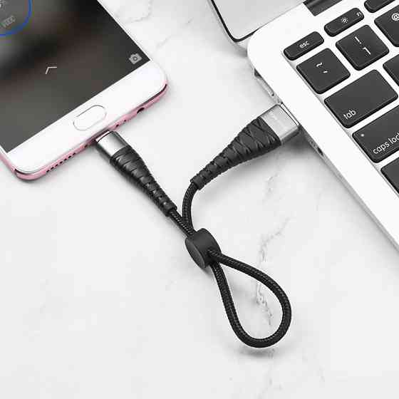 Дата кабель Borofone BX32 Munificent USB to MicroUSB (0.25m) Херсон