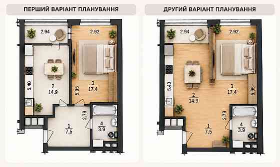продажа 1-к квартира Киев, Днепровский, 75500 $ Київ