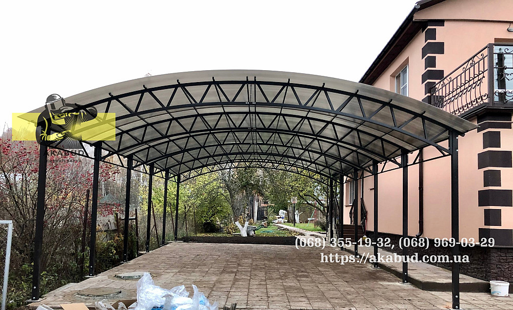 Ворота, заборы, перила, навесы, ангары. Установка ворот и заборов Кривой Рог - изображение 2