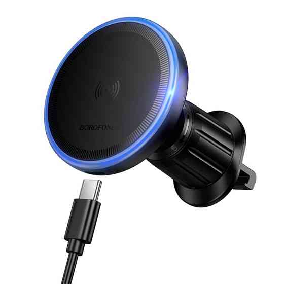 Автодержатель с БЗУ Borofone BH224 Flash 15W (air outlet) Херсон