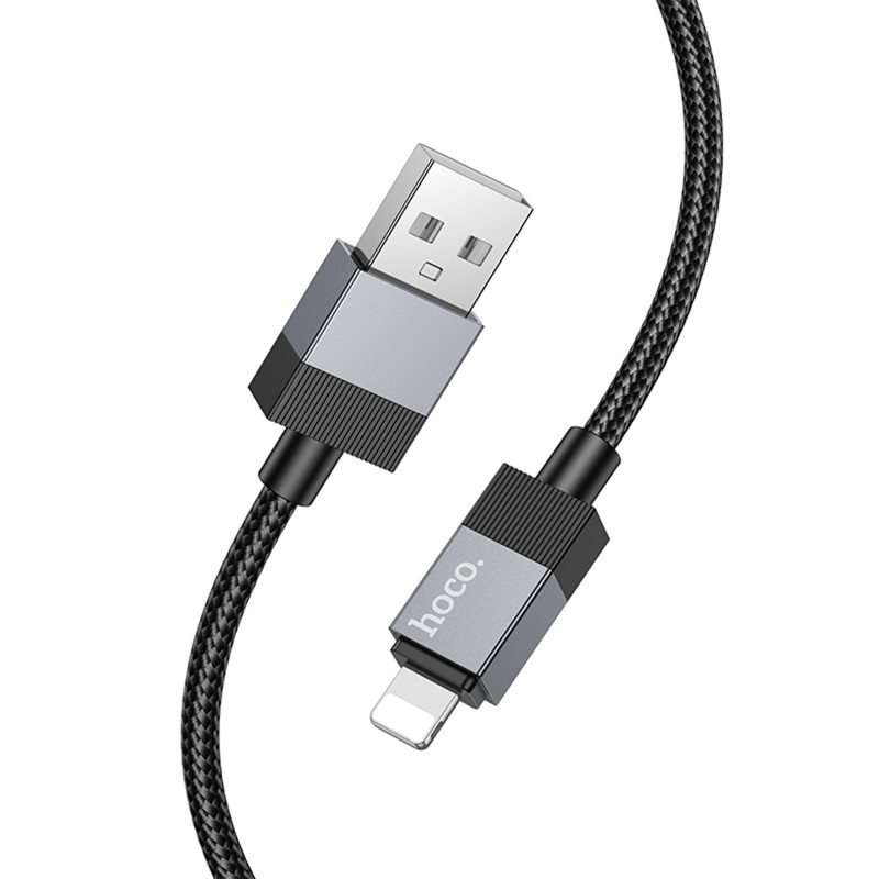 Дата кабель Hoco X110 Honorific USB to Lightning 2.4A (1m) Херсон - зображення 3