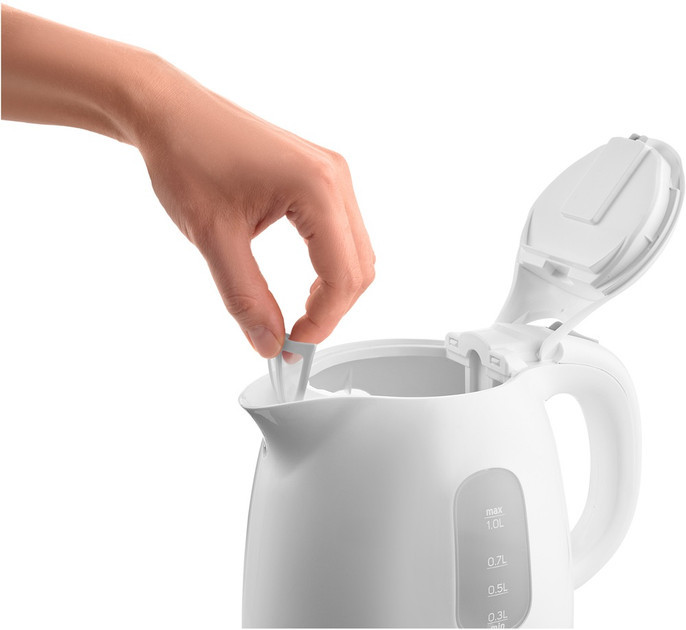 Электрочайник Sencor SWK 1102RS 1 л белый с бежевым Київ - зображення 4