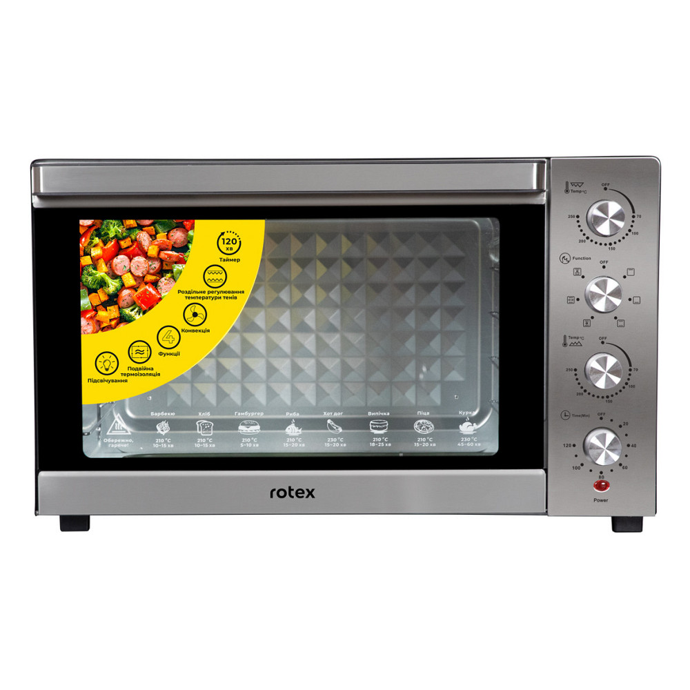 Печь электрическая Rotex ROT854-СB 80 л Київ - зображення 1