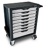 Тележка с инструментом для автосервиса TOPTUL (Pro-Plus) 8 секций 448ед. серая GE-44803 Харьков