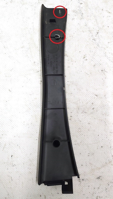 Накладка дверного проёма стойки А передняя правая с повреждением Tesla model S, model S REST 1007711 Київ - зображення 2