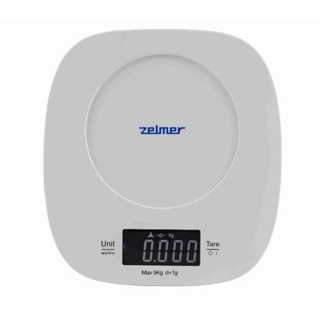 Весы кухонные Zelmer ZKS1451 5 кг белые Киев - изображение 3