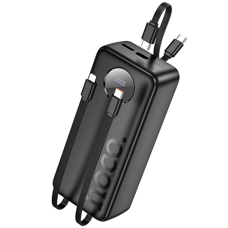 Портативное ЗУ Power Bank Hoco J132B Sabio 22.5W+PD20W with 3 cables 30000 mAh Херсон - зображення 1