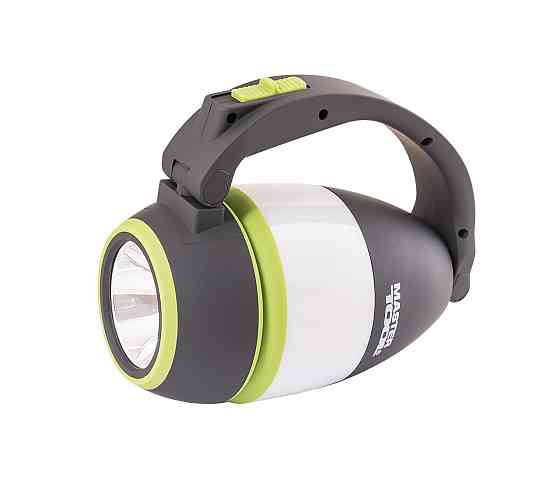 Фонарь MASTERTOOL 3в1 3 режима 160х130х85 мм LED+10xSMD LED 3xAA ABS 94-0805 Харків