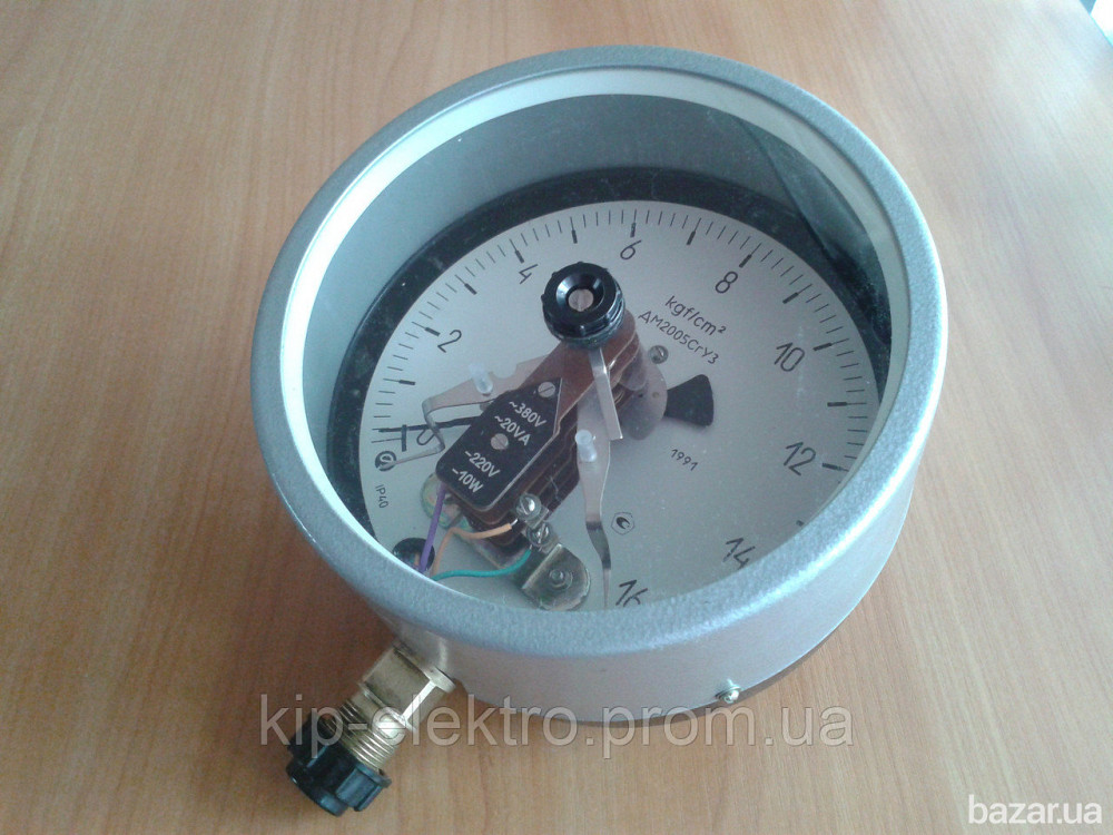 Вакуумметр электроконтактный ДВ2005Сг (ДВ-2005Сг, ДВ 2005Сг, ДВ2005-Сг) Київ - зображення 1