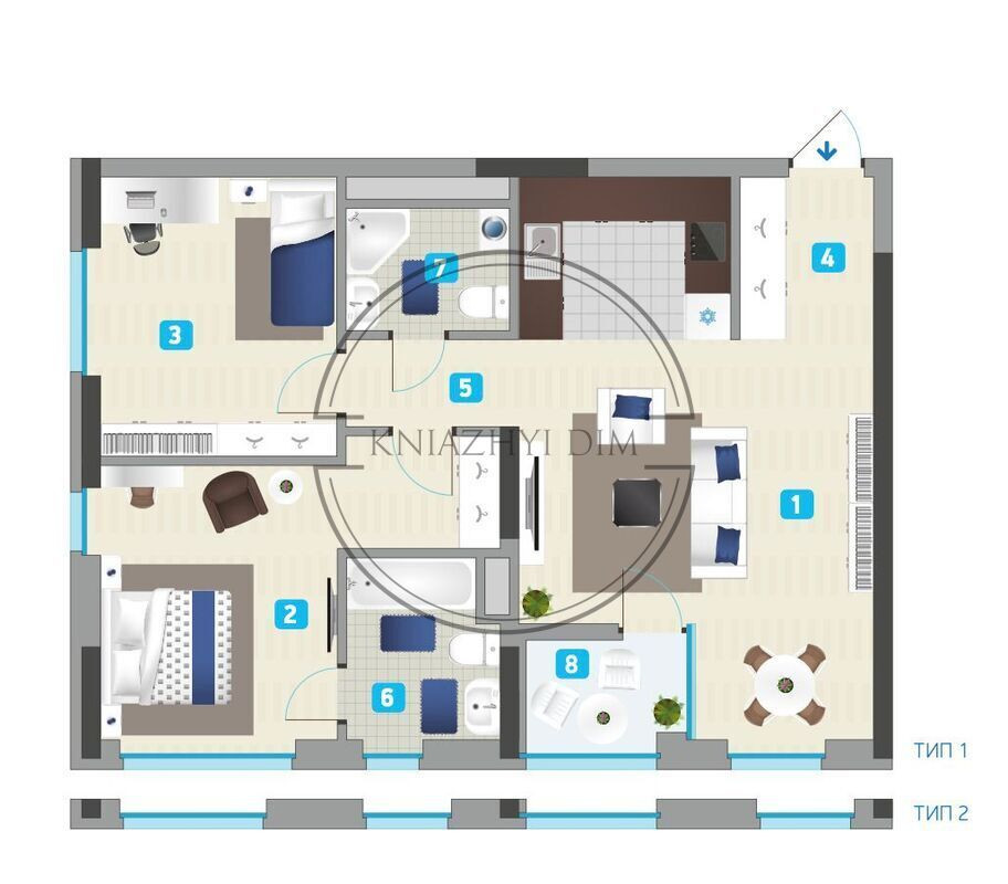 Продаж 2х кімнатної квартири ЖК Славутич 2.0 (буд. 7) КОД : 21146163 Київ - зображення 9