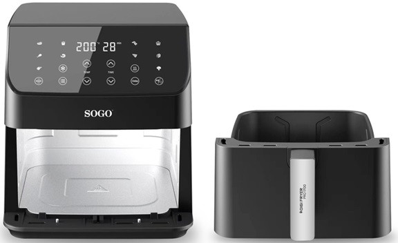 Мультипечь SOGO SS-10890 1700 Вт черная Київ - зображення 4
