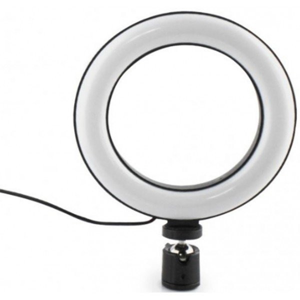 DM Лампа кільцева Ring Fill Light QX-160 16 см 6 дюймів без тримача (Код товару:15882) Харків - зображення 1