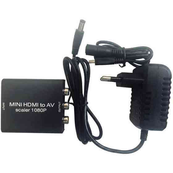 Контролер Atcom HDMI-3RCA з блоком живлення Black (15275) Харьков