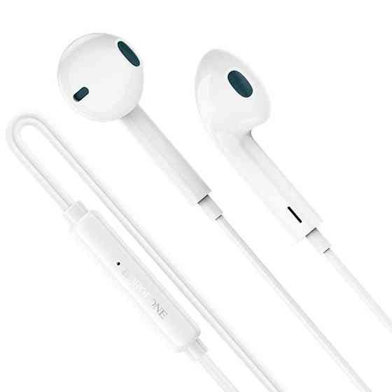Наушники Borofone BM100 Fuente universal with microphone (3.5mm/1.2m) Херсон