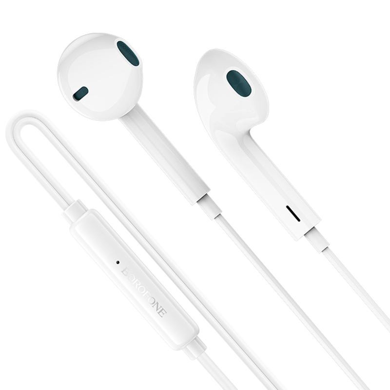 Наушники Borofone BM100 Fuente universal with microphone (3.5mm/1.2m) Херсон - зображення 2