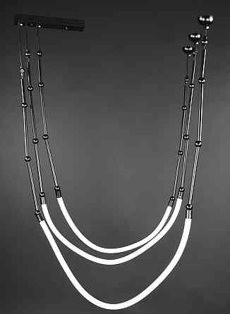 Люстра стельова LED MBJ1-95*200-3-bk Чорний 50-130х80х80 см. Київ