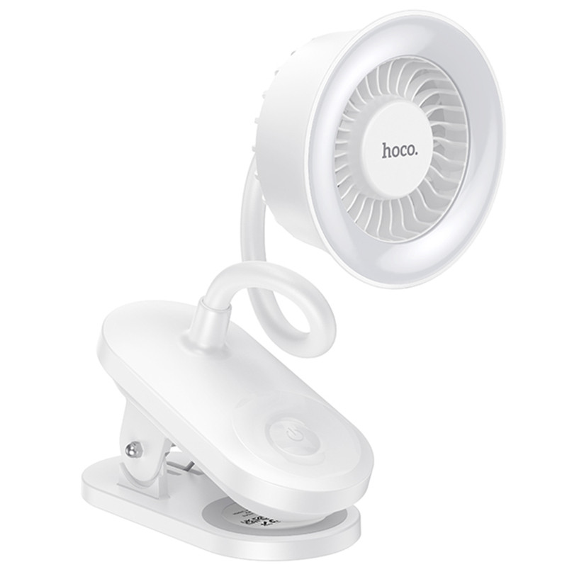 Портативный вентилятор Hoco HX610 handheld folding fan 1800 mAh Херсон - зображення 3