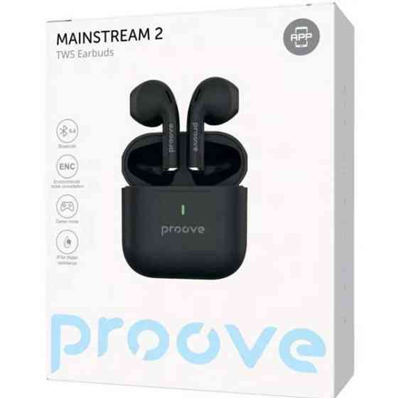 Bluetooth-гарнітура Proove Mainstream 2 TWS (APP) Black (TWMS2001AP01) (Код товару:43332) Харьков
