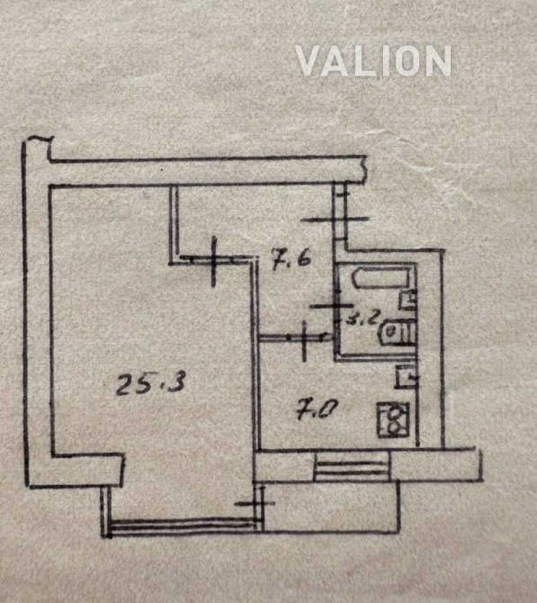 продажа 1-к квартира Киев, Дарницкий, 61500 $ Київ - зображення 11