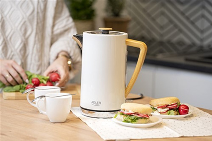Чайник электрический Adler AD-1347-white 1.7 л белый Киев - изображение 4