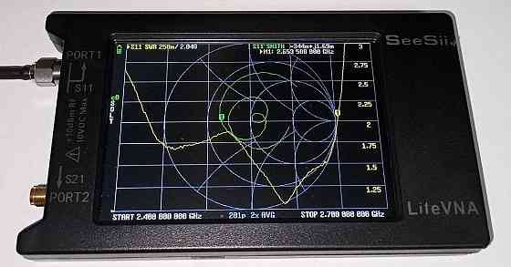 Антенна Yagi 2435-2650/5420-5950MHz 16dBi, до 40W, AOSIYANT, SMA-male разъем, направленная Дніпро