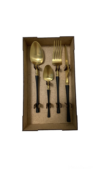 Набор столовых приборов Black Few (на 4 персоны) Киев - изображение 11