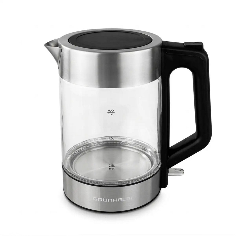 Электрочайник Grunhelm EKG-25707B 1.7 л черный Київ - зображення 4