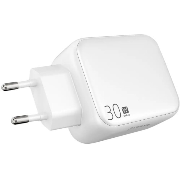 Мережевий зарядний пристрій Proove Fixtape GaN Type-C 30W White (WCFP30010202) (Код товару:40615) Харьков - изображение 2