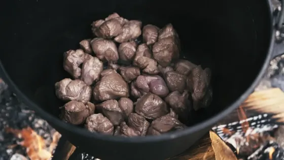 Казан чугунный туристический с крышкой сковородой 8л Харків
