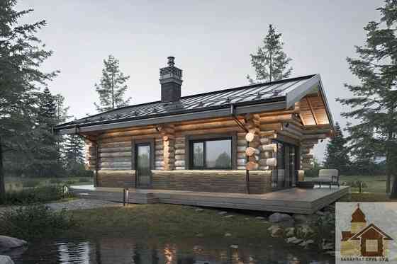 Дерев'яний будинок зі зрубу “Смерековий затишок” Одеса