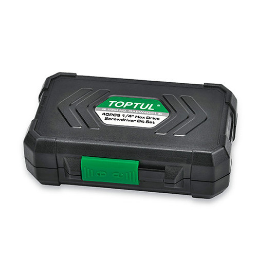 Набор бит и головок для шуруповерта 1/4" 40ед. TOPTUL GAEW4001 Харків - зображення 2