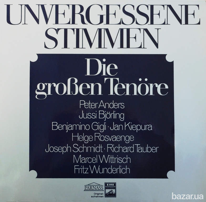Classical Various – Unvergessene Stimmen (Die Grossen Tenöre) Винница - изображение 1