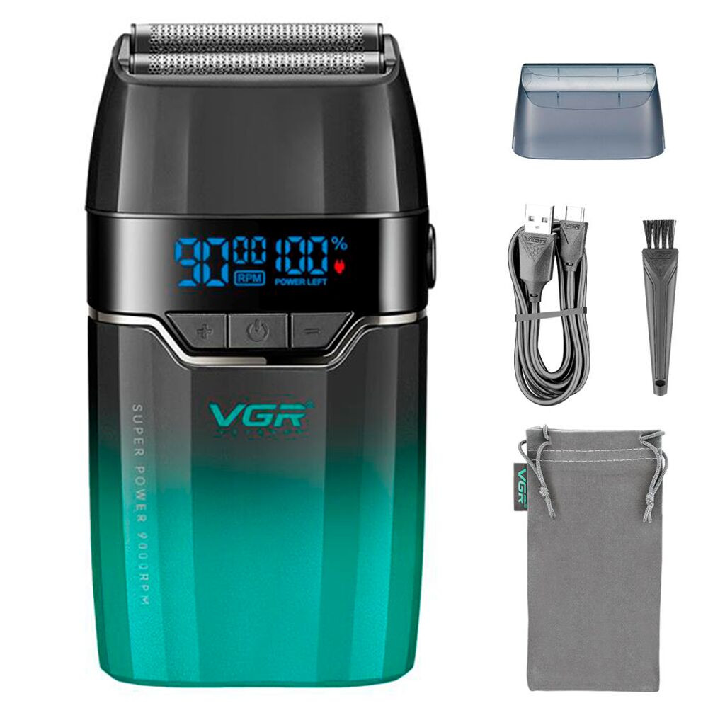 Электробритва VGR V-308 GREEN зеленая Киев - изображение 1