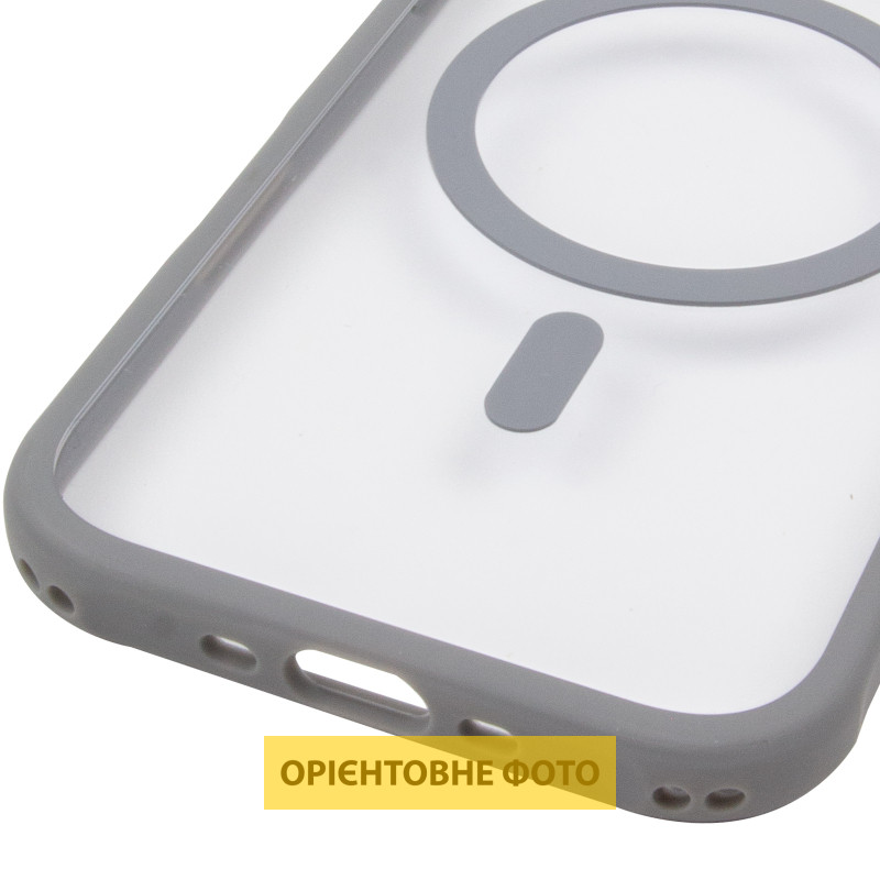 Чехол TPU+PC GETMAN Moon Clear with MagSafe для Apple iPhone 17 Air (6.5") Херсон - зображення 6