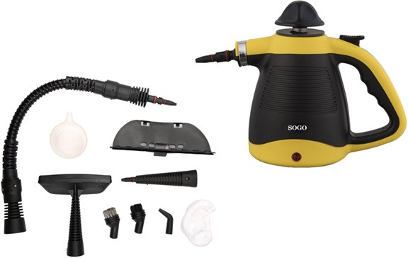 Пароочиститель SOGO SS-16935 1050 Вт черный Киев - изображение 2