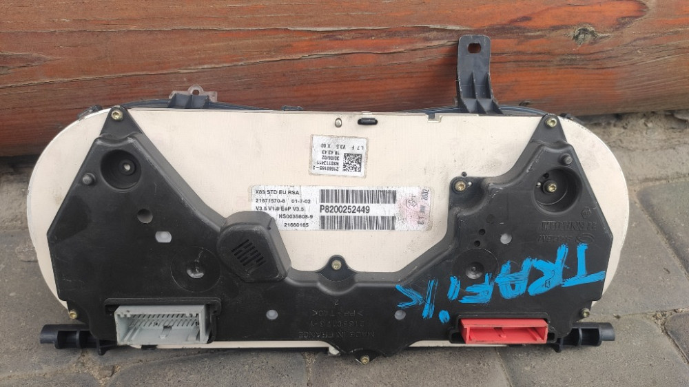 Панель приборов (спидометр) Renault Trafic 2001-2006 (8200252449) Ковель - зображення 2