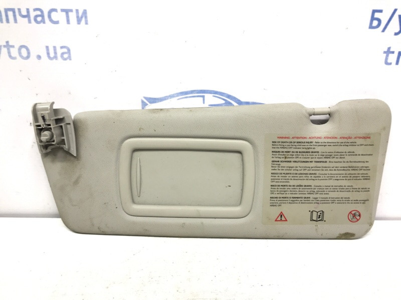 Козырек солнцезащитный левый Renault Megane 2008-2016 964010028R (Арт. 45943) Київ - зображення 1