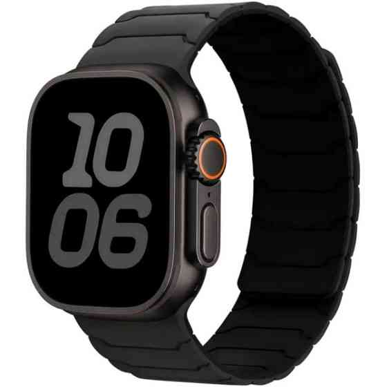DM Ремінець Armor Magnetic Band для Apple Watch 38 mm/40/41 mm Carbon Black Харків